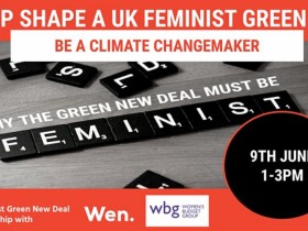Help shape a UK Feminist Green New Deal