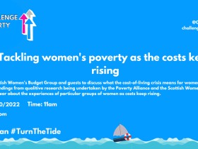 Tackling women's poverty as costs keep rising